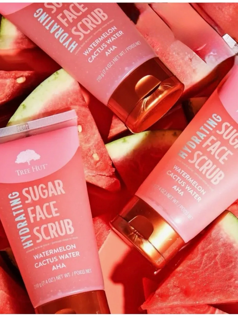 🍉NWT~TREE HUT Hydrating Watermelon & Cactus Water Face Scrub